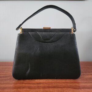 1960s faux leather purse